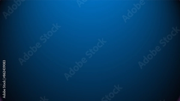 Obraz blue gradient lighting on top blur background, Blue business background, Dark blue background