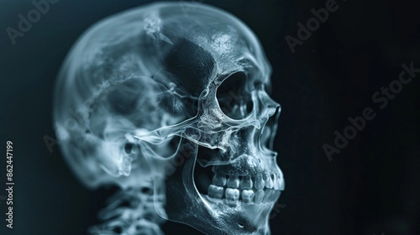 Obraz Human Skull X-ray