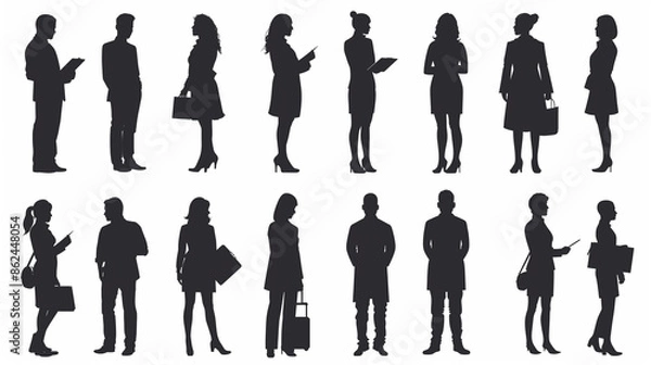 Obraz 人物アイコン 社会人 会社員 大人