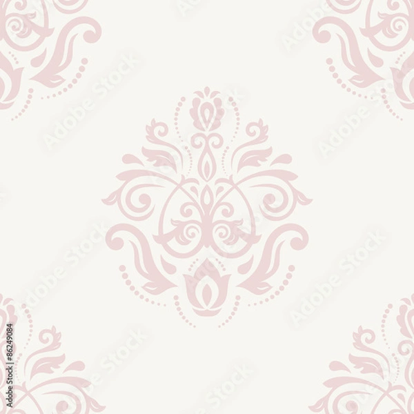 Fototapeta Damask Seamless Vector Pattern