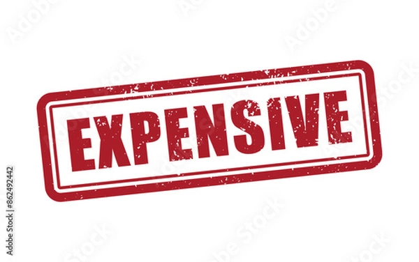 Obraz Expensive Stamp Text Grunge Style