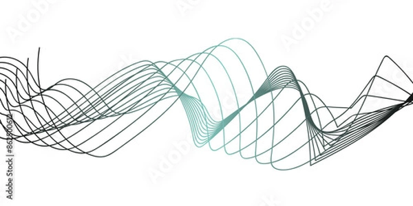 Fototapeta Sure, here are the sentences with a comma after each word:

Abstract, wave, element, for, design., Digital, frequency, track, equalizer,, Futuristic, backgroundAbstract, gray, curved, line, for, banne