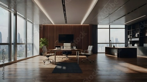 Obraz modern office interior