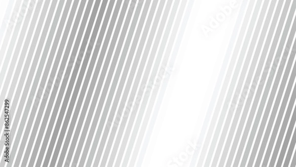 Obraz gray abstract line background vector image for backdrop or presentation