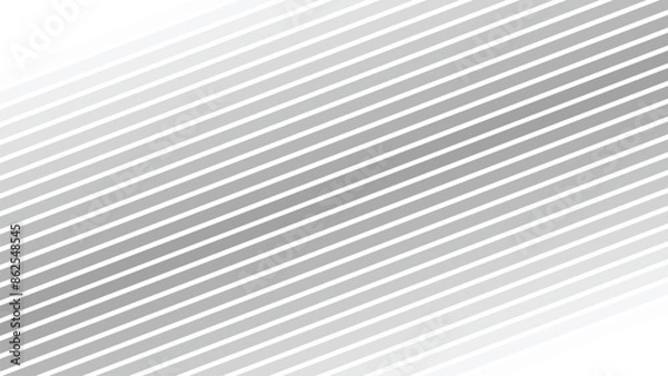 Obraz gray abstract line background vector image for backdrop or presentation