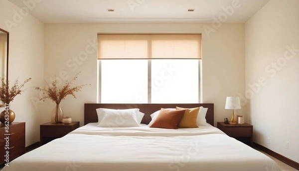 Obraz Photo interior modern design room 3d illustration