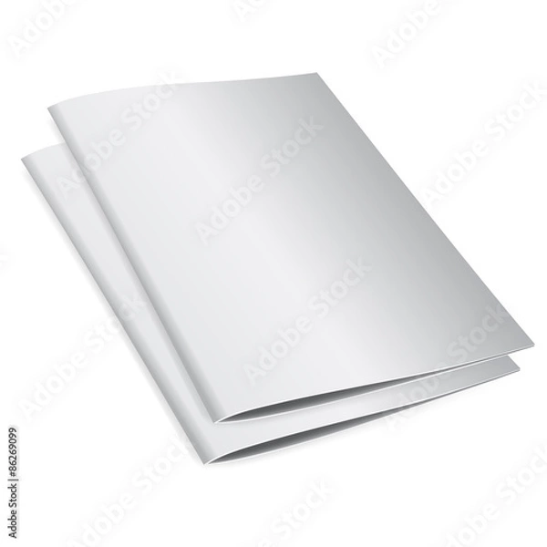 Fototapeta Template vector brochure for business presentations