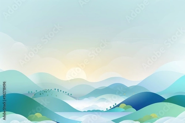 Fototapeta 抽象的な背景 ベクターイラスト