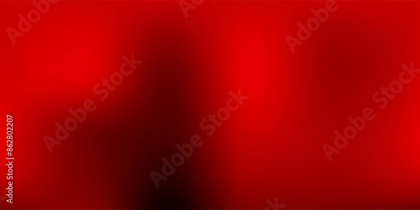 Fototapeta Dark Red vector blur background.
