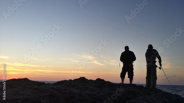 Obraz Sunset silhouette