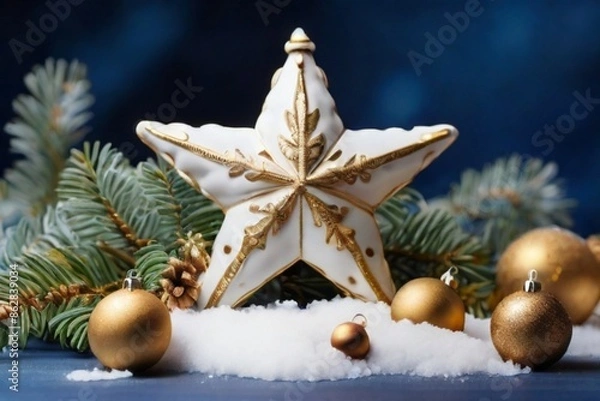 Obraz christmas tree decoration