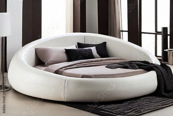 Obraz bed and pillows