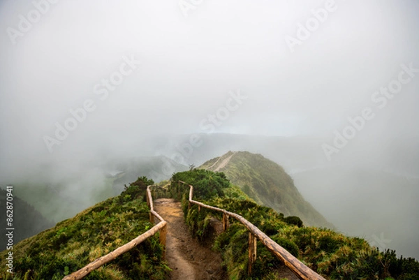 Obraz Perdu dans le brouillard