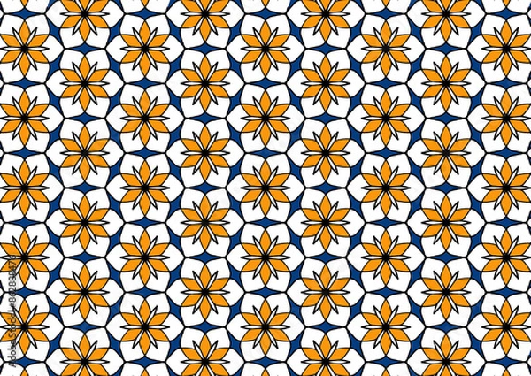 Obraz Background pattern, black lines, lines, background, icon, notebook, vector, symbol, line, design, decoration, cartoon, element, paper, letter, animal, coloring book