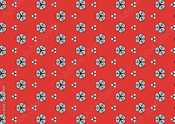 Obraz Background pattern, black lines, lines, background, icon, notebook, vector, symbol, line, design, decoration, cartoon, element, paper, letter, animal, coloring book