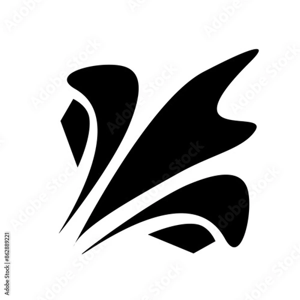 Obraz Background pattern, black lines, lines, background, icon, notebook, vector, symbol, line, design, decoration, cartoon, element, paper, letter, animal, coloring book