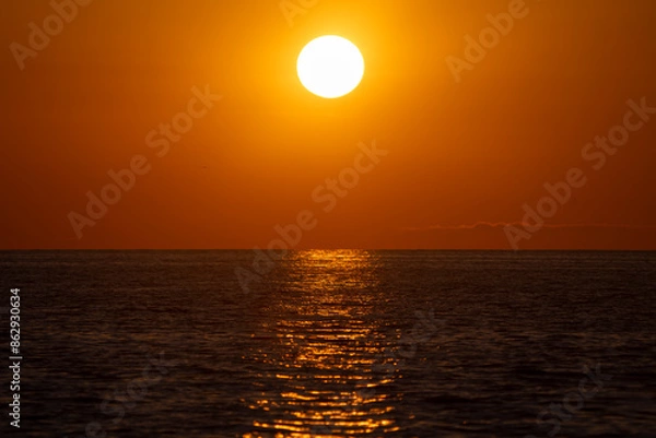 Obraz sunset over the sea