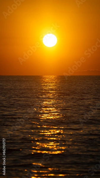 Obraz sunset over the sea