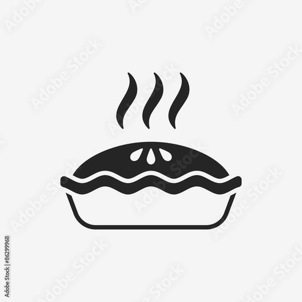 Fototapeta pie icon