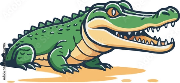 Fototapeta Captivating Crocodile Artwork - Perfect for Projects
