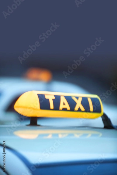 Obraz taxi
