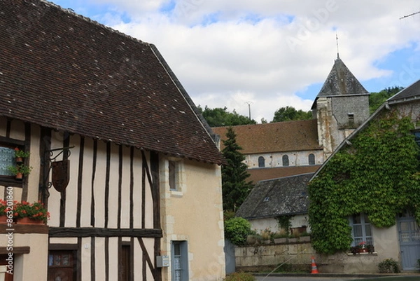 Obraz Eglise Saint-Genest de Lavardin