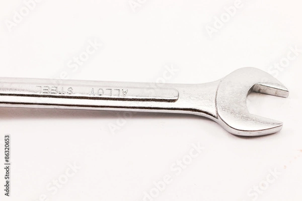 Obraz wrench isolated on white background