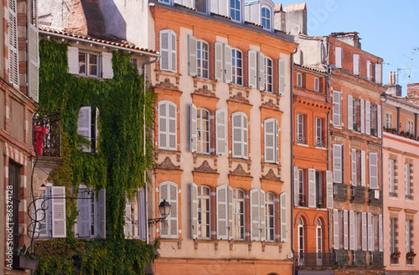 Obraz Façades de Toulouse