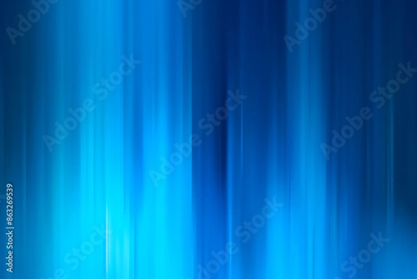Fototapeta Blue gradient abstract background with glowing lines.