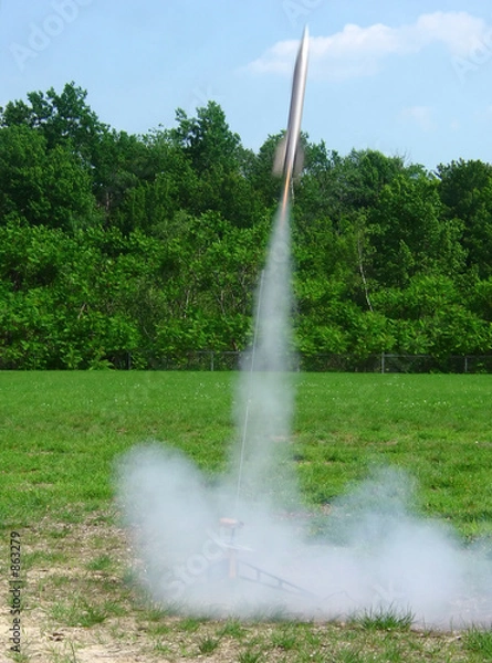 Fototapeta blast off