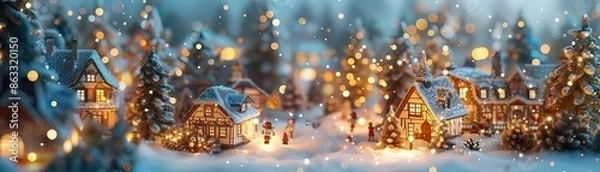 Obraz 3D miniature scene