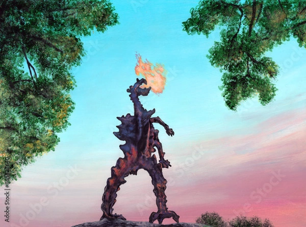 Obraz Cracow's Dragon