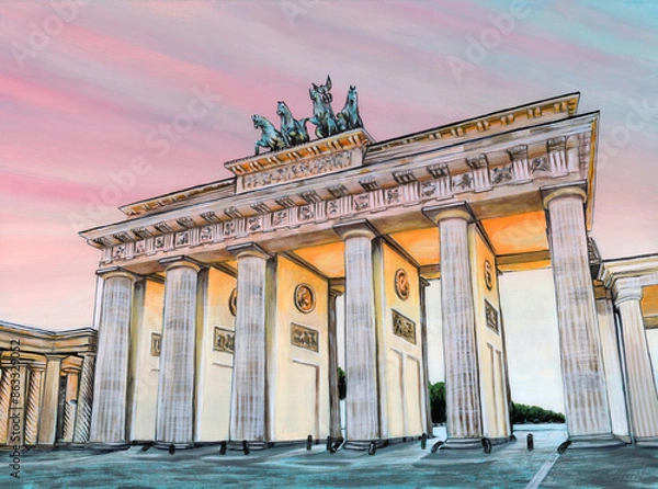 Obraz Berlin's Brandenburg Gate