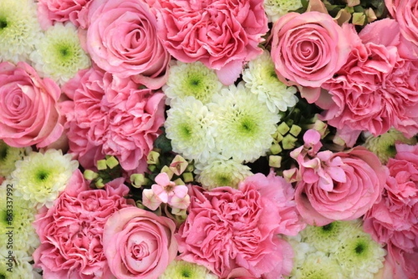 Obraz Pink wedding flowers