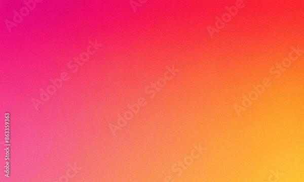 Fototapeta Abstract background with vibrant orange to pink gradient