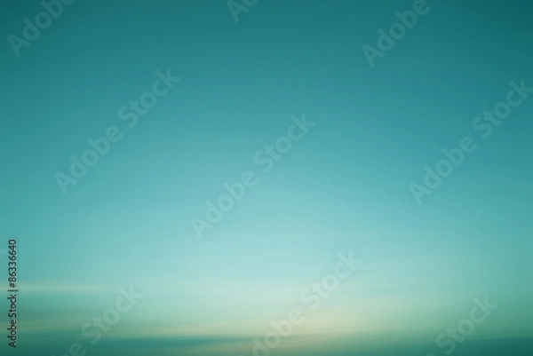 Fototapeta Blur gradient aqua  abstract background