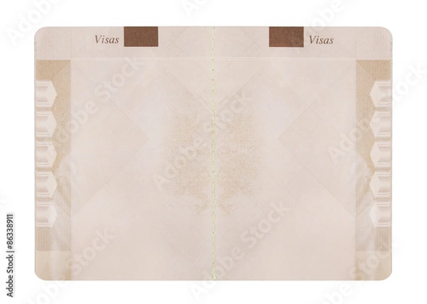 Obraz Otwarty paszport