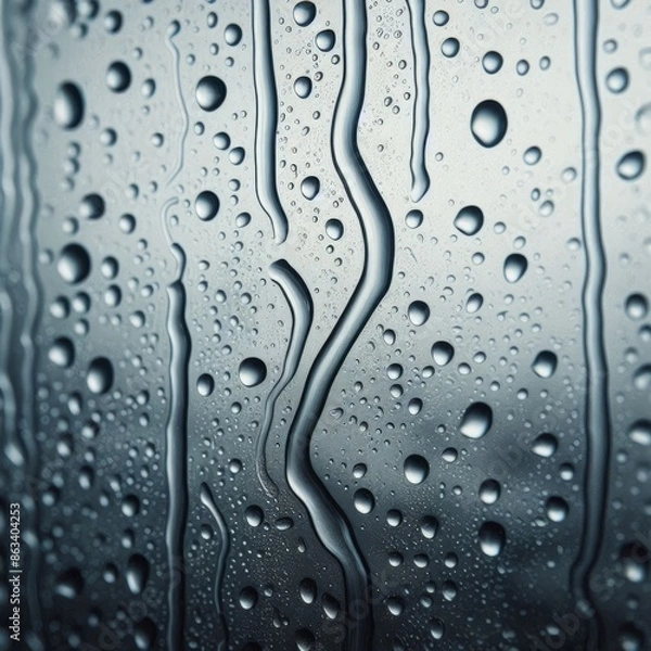 Obraz Blurry Rain Scene