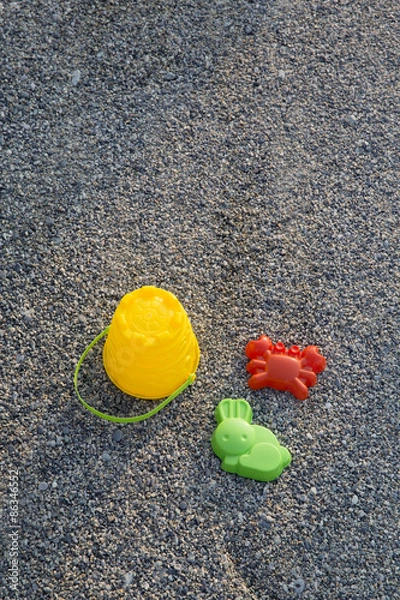 Obraz Bucket, shovel & mold