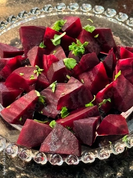 Fototapeta Salada de Beterraba