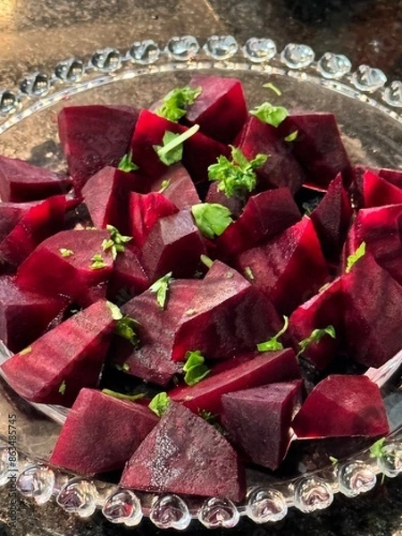 Fototapeta Salada de Beterraba