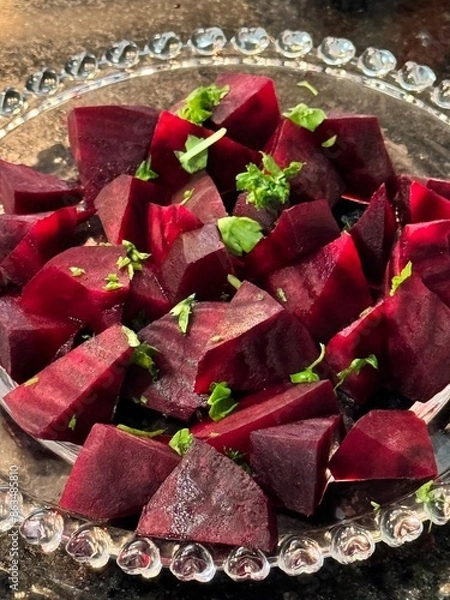 Fototapeta Salada de Beterraba