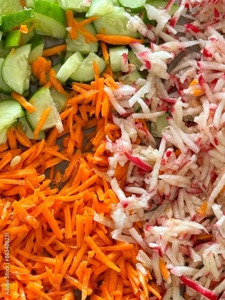 Fototapeta MIS DE SALADAS