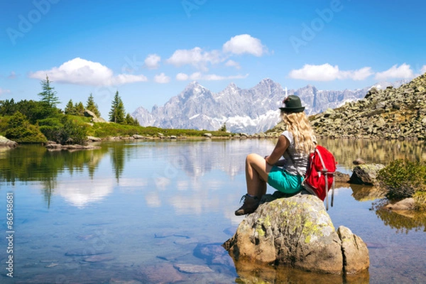 Obraz Spiegelsee Steiermark