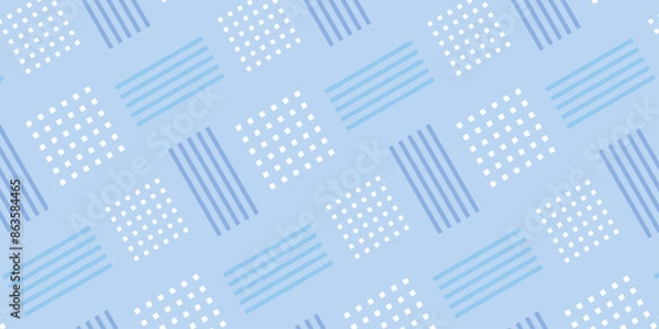 Obraz レトロなイメージの幾何学模様の背景