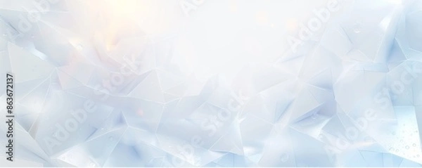 Fototapeta 幾何学模様の白背景