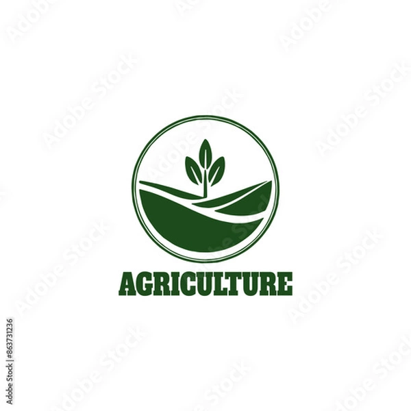 Obraz agriculture logo