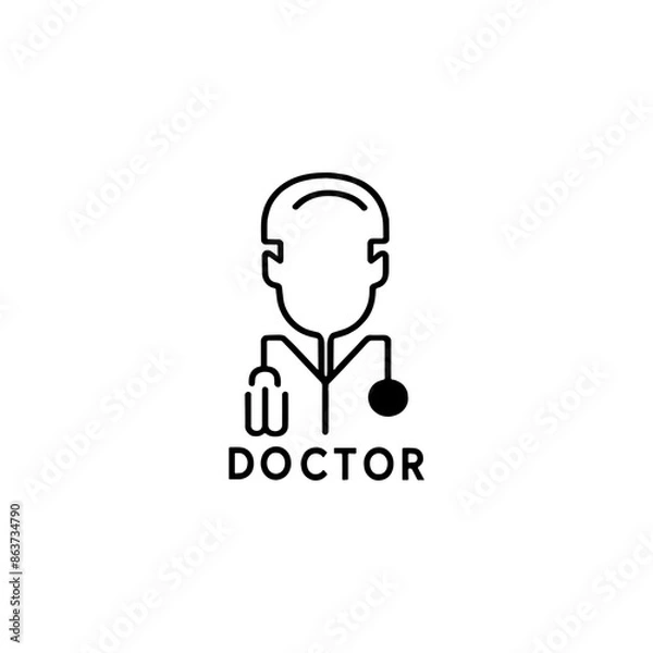 Obraz Doctor icon logo