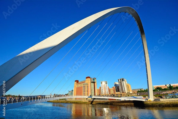 Fototapeta Most na rzece Tyne, Newcastle, Anglia