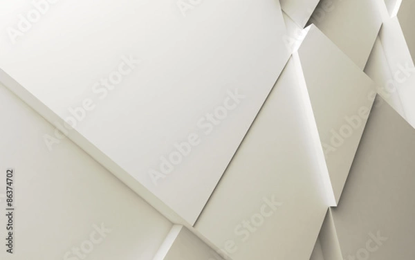 Obraz Geometric color abstract polygons